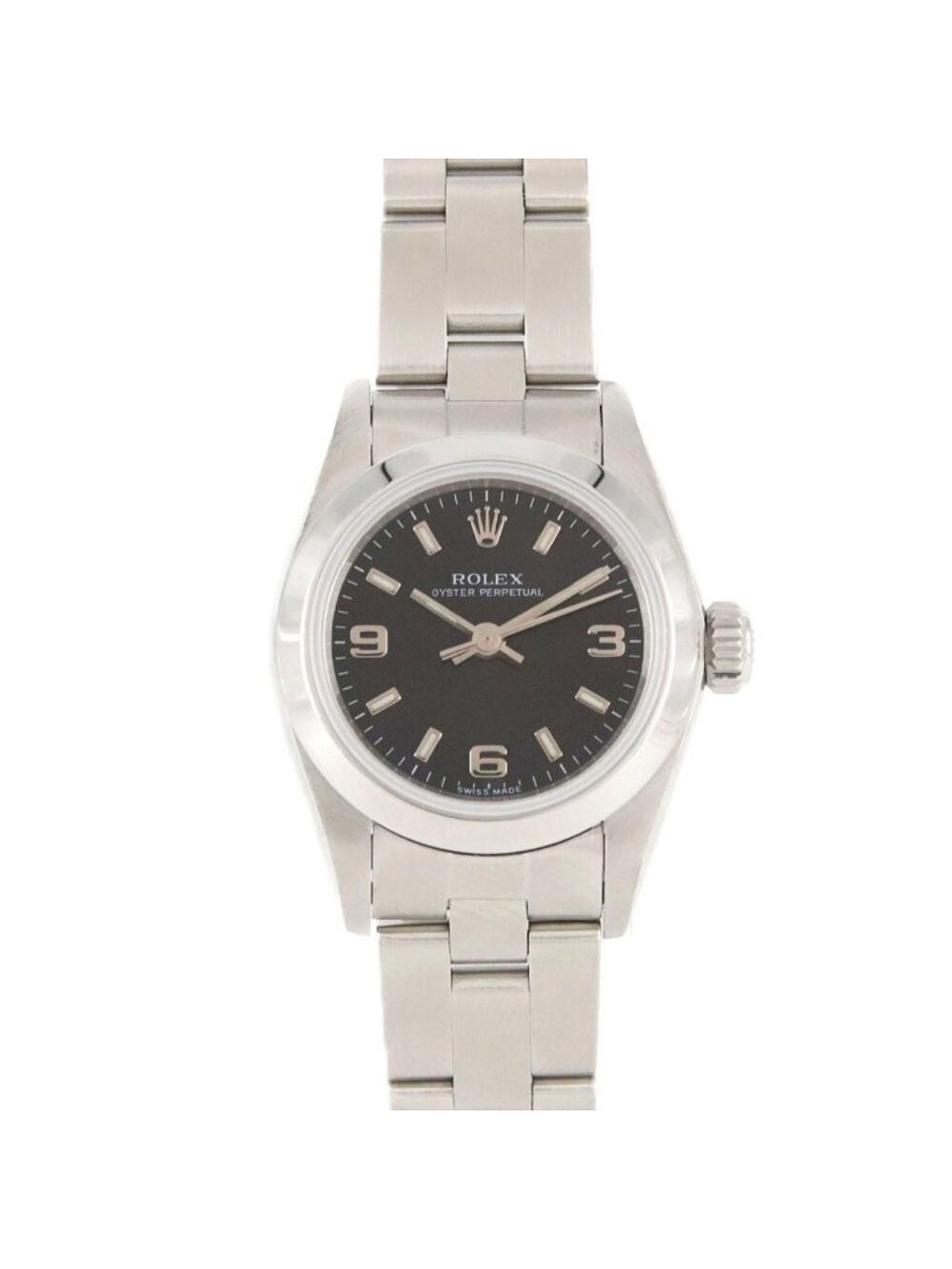 Rolex Oyster Perpetual SS Automatic Winding T Number Watch